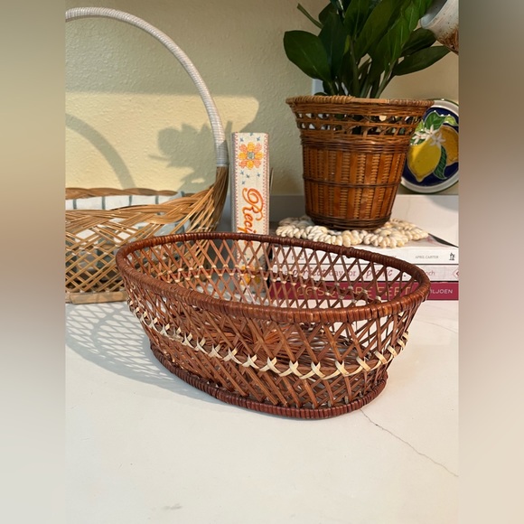Other - Vintage woven basket
